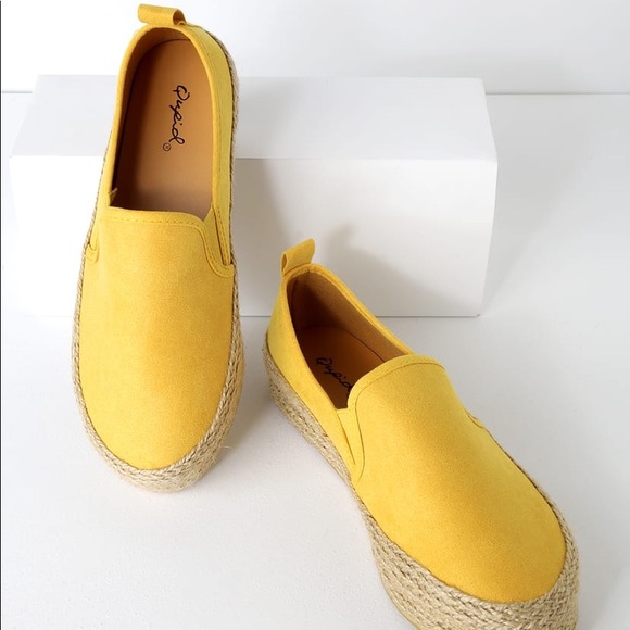 Yellow Step In Sneakers - Picture 5 of 5